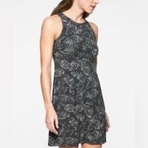 Athleta Santorini High Neck Printed Dress